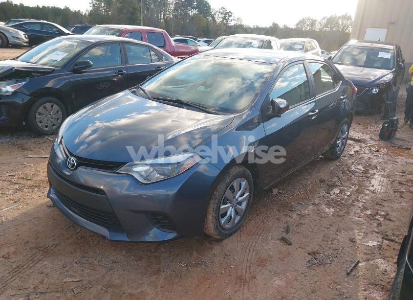 Photo 2 of 2014 Toyota Corolla LE (VIN 2T1BURHEXEC068353)