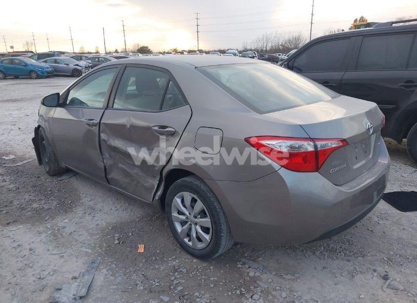 Photo 3 of 2014 Toyota Corolla LE (VIN 2T1BURHEXEC139454)