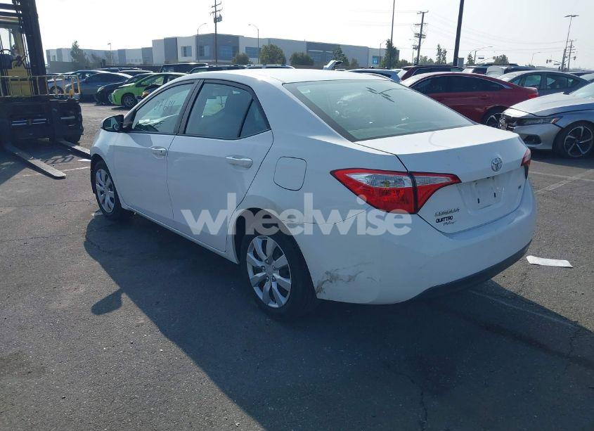 Photo 3 of 2014 Toyota Corolla LE (VIN 2T1BURHEXEC156397)