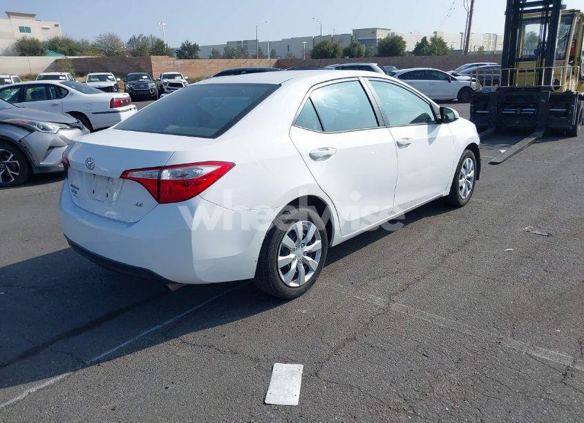 Photo 4 of 2014 Toyota Corolla LE (VIN 2T1BURHEXEC156397)