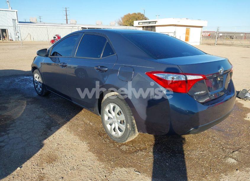 Photo 3 of 2014 Toyota Corolla LE (VIN 2T1BURHEXEC166038)