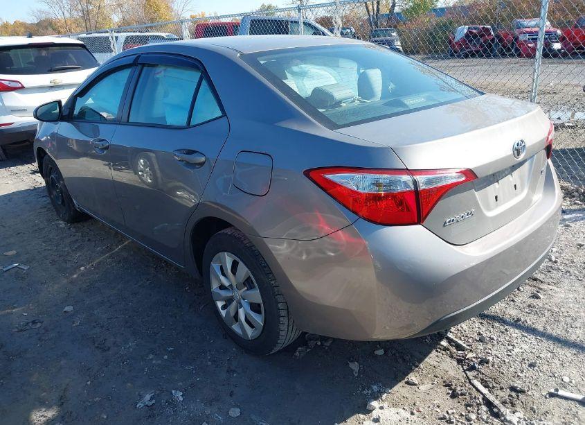 Photo 3 of 2014 Toyota Corolla LE (VIN 2T1BURHEXEC208823)