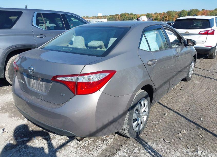 Photo 4 of 2014 Toyota Corolla LE (VIN 2T1BURHEXEC208823)