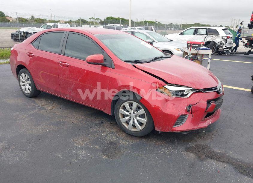 2015 Toyota Corolla LE (VIN 2T1BURHEXFC232346) main photo