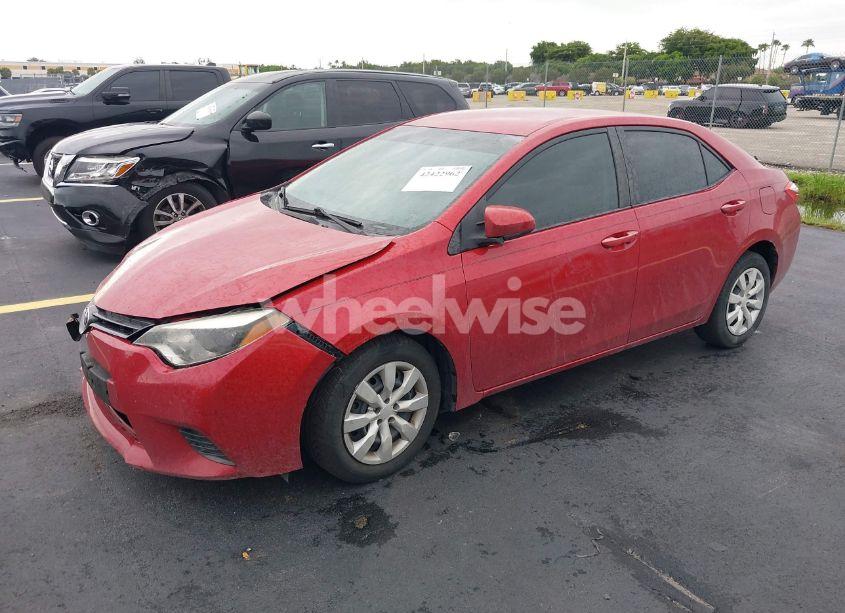 Photo 2 of 2015 Toyota Corolla LE (VIN 2T1BURHEXFC232346)
