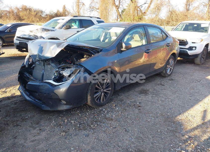 Photo 2 of 2015 Toyota Corolla LE PLUS (VIN 2T1BURHEXFC266285)
