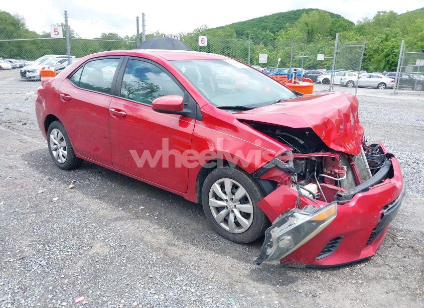 2015 Toyota Corolla LE (VIN 2T1BURHEXFC301228) main photo