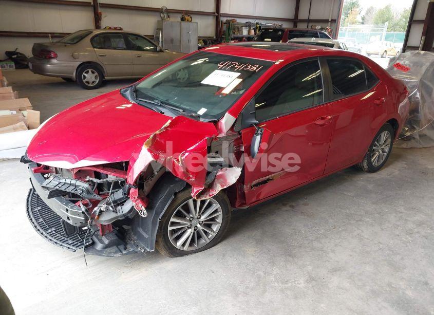 Photo 2 of 2015 Toyota Corolla LE PLUS (VIN 2T1BURHEXFC301844)