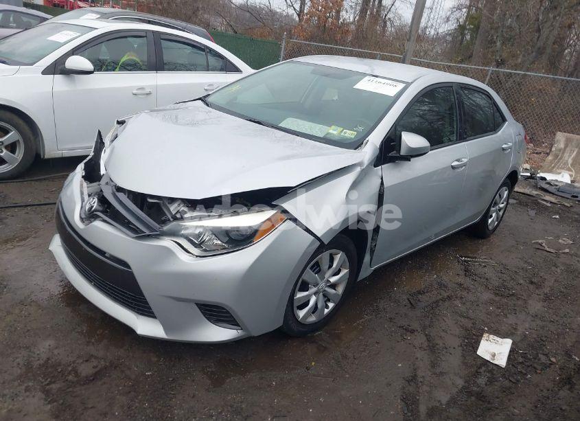Photo 2 of 2015 Toyota Corolla LE (VIN 2T1BURHEXFC345603)