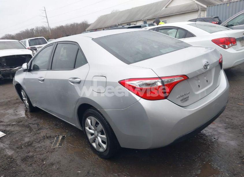Photo 3 of 2015 Toyota Corolla LE (VIN 2T1BURHEXFC345603)