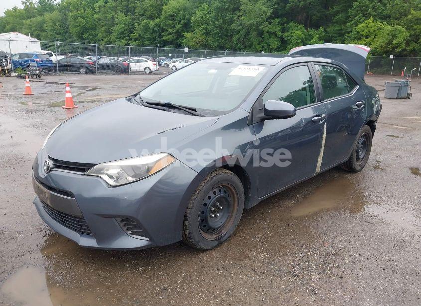 Photo 2 of 2015 Toyota Corolla LE (VIN 2T1BURHEXFC365169)