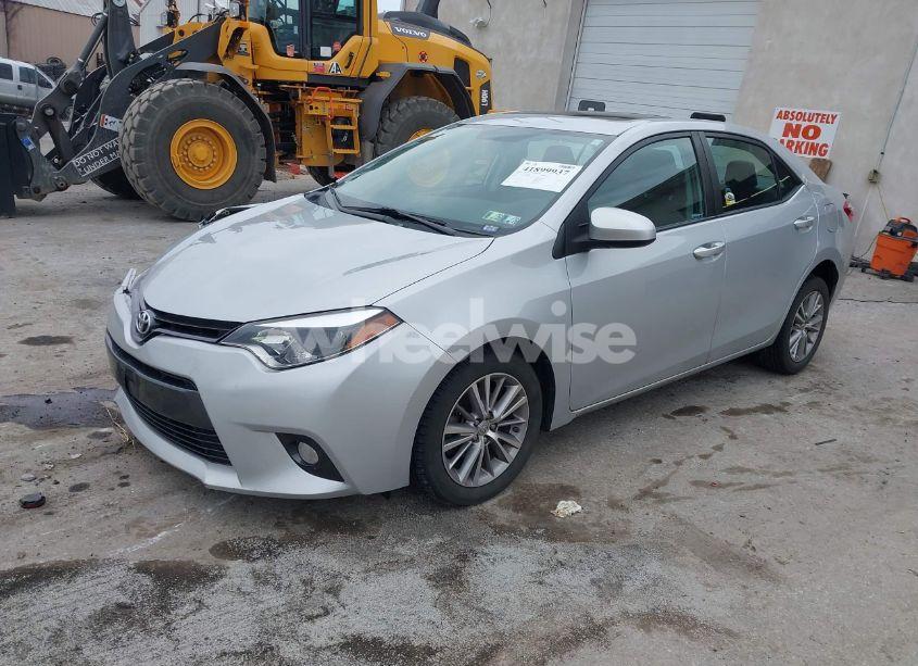 Photo 2 of 2015 Toyota Corolla LE PREMIUM (VIN 2T1BURHEXFC386006)