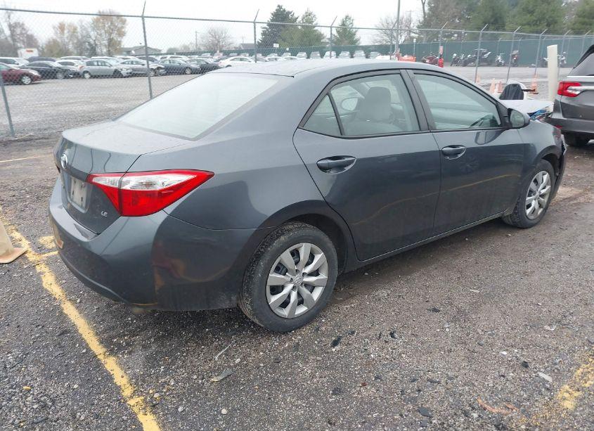 Photo 4 of 2015 Toyota Corolla LE (VIN 2T1BURHEXFC394168)
