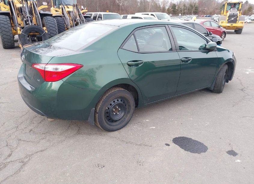 Photo 4 of 2015 Toyota Corolla LE (VIN 2T1BURHEXFC402530)