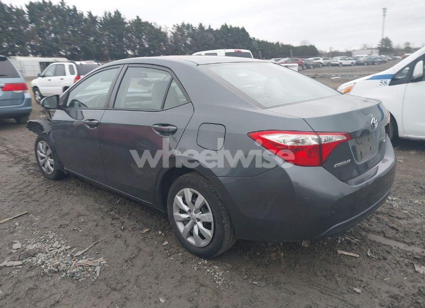 Photo 3 of 2015 Toyota Corolla LE (VIN 2T1BURHEXFC407291)