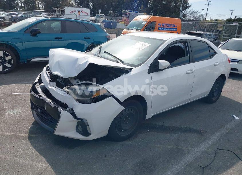 Photo 2 of 2015 Toyota Corolla S (VIN 2T1BURHEXFC417819)