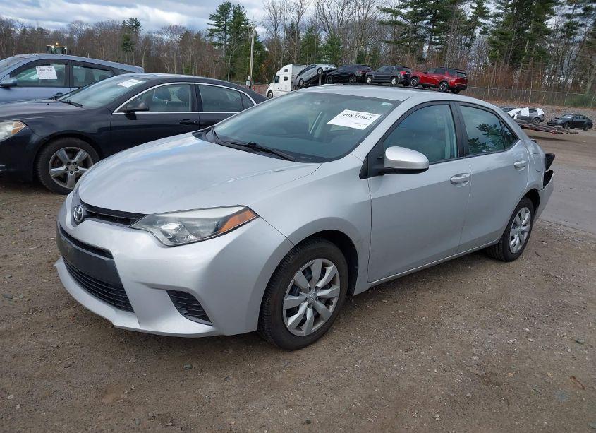 Photo 2 of 2015 Toyota Corolla LE (VIN 2T1BURHEXFC475123)