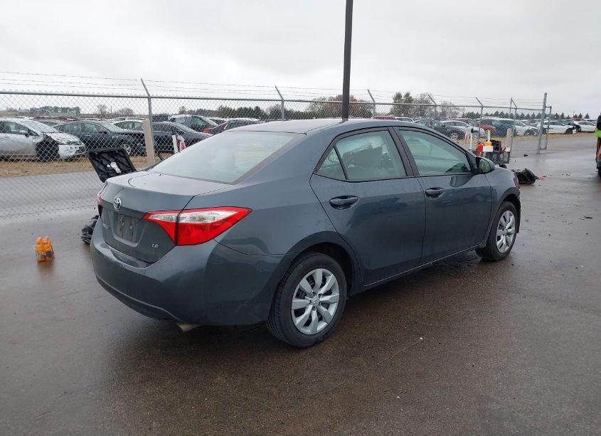 Photo 4 of 2016 Toyota Corolla LE (VIN 2T1BURHEXGC549156)