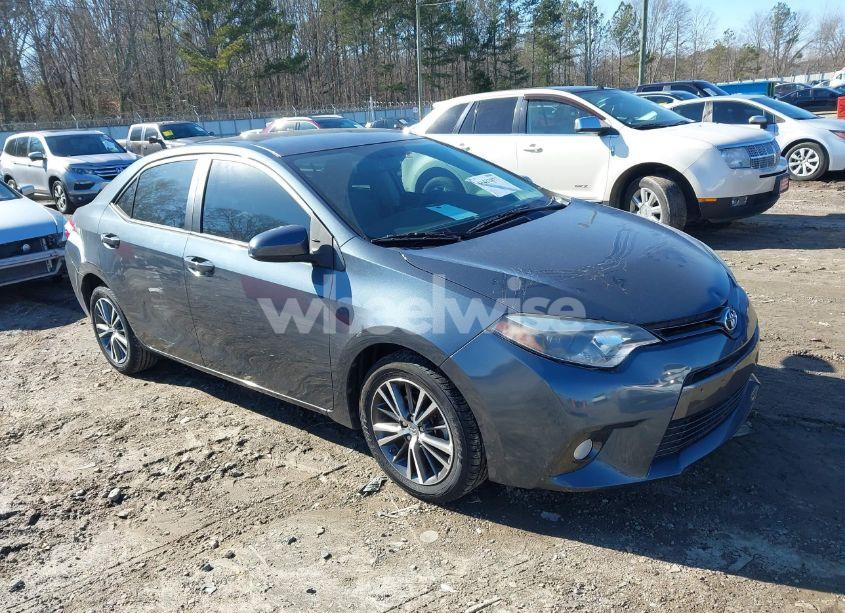 2016 Toyota Corolla LE PLUS (VIN 2T1BURHEXGC595554) main photo