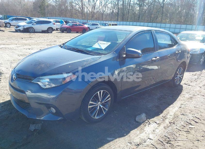 Photo 2 of 2016 Toyota Corolla LE PLUS (VIN 2T1BURHEXGC595554)