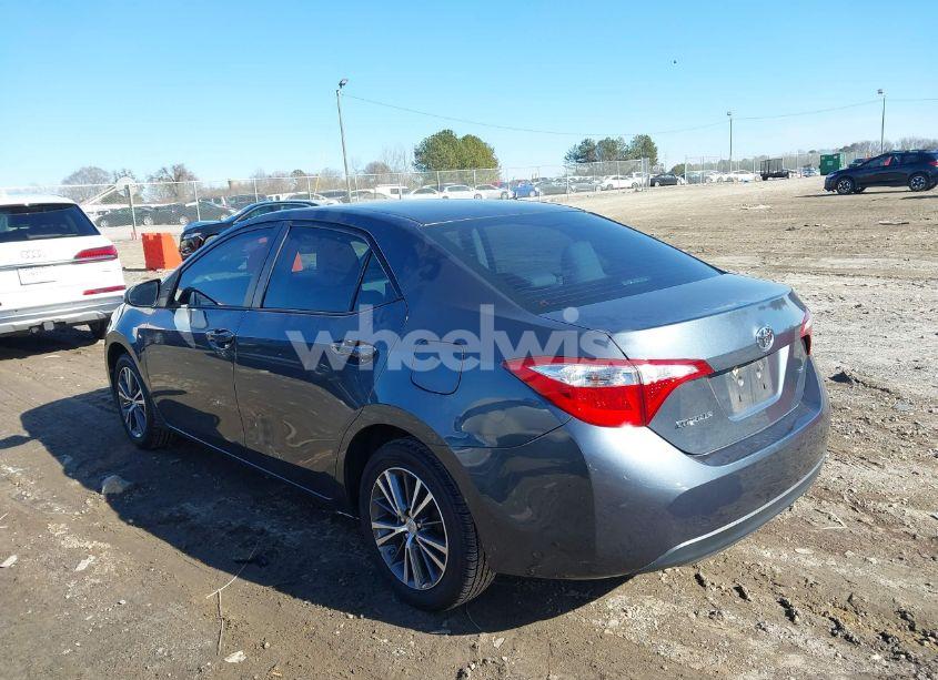 Photo 3 of 2016 Toyota Corolla LE PLUS (VIN 2T1BURHEXGC595554)