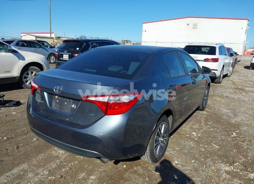 Photo 4 of 2016 Toyota Corolla LE PLUS (VIN 2T1BURHEXGC595554)