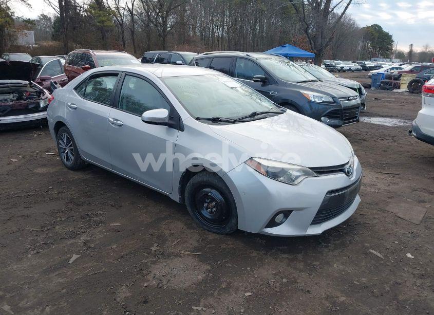 2016 Toyota Corolla LE PLUS (VIN 2T1BURHEXGC608495) main photo