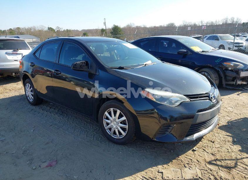 2016 Toyota Corolla L (VIN 2T1BURHEXGC612739) main photo
