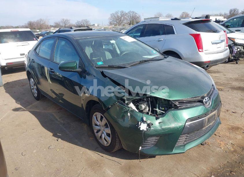 2016 Toyota Corolla LE (VIN 2T1BURHEXGC627693) main photo