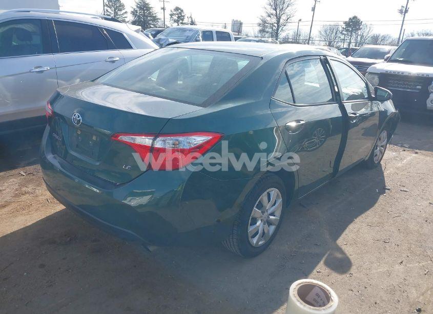 Photo 4 of 2016 Toyota Corolla LE (VIN 2T1BURHEXGC627693)