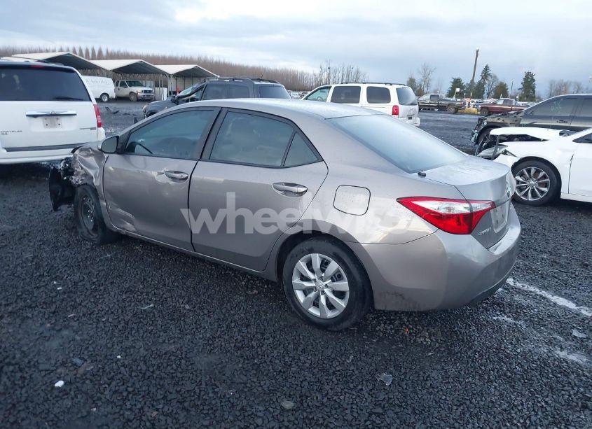 Photo 3 of 2016 Toyota Corolla LE (VIN 2T1BURHEXGC647992)