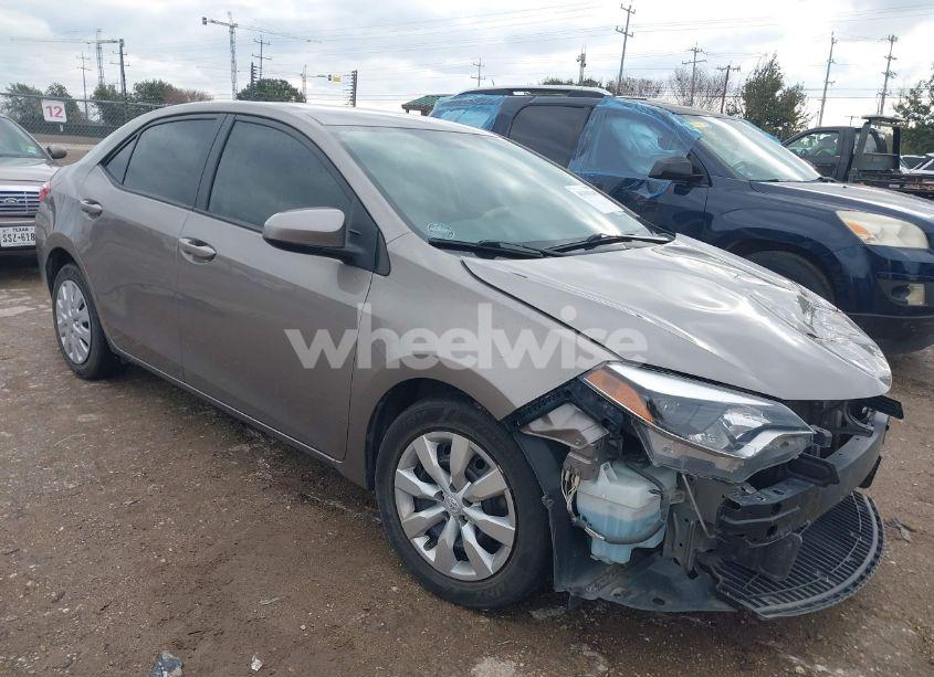 2016 Toyota Corolla LE (VIN 2T1BURHEXGC655459) main photo