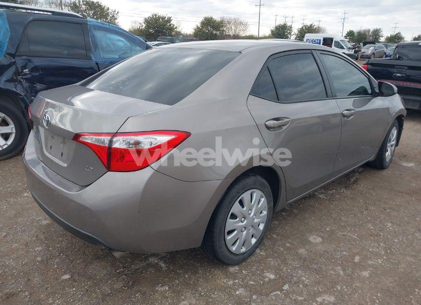 Photo 4 of 2016 Toyota Corolla LE (VIN 2T1BURHEXGC655459)