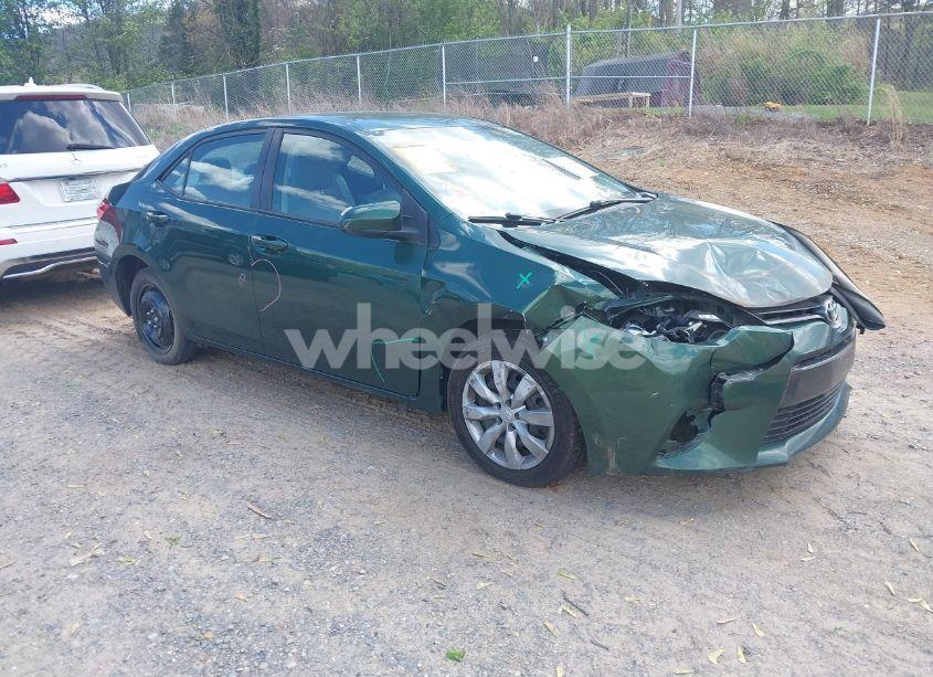 2016 Toyota Corolla LE (VIN 2T1BURHEXGC690633) main photo