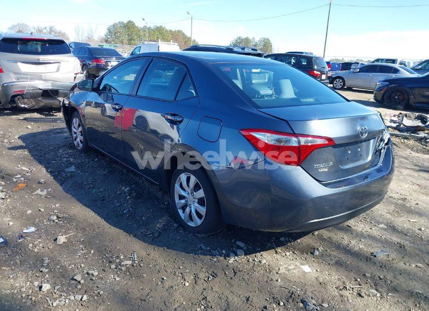 Photo 3 of 2016 Toyota Corolla LE (VIN 2T1BURHEXGC724179)