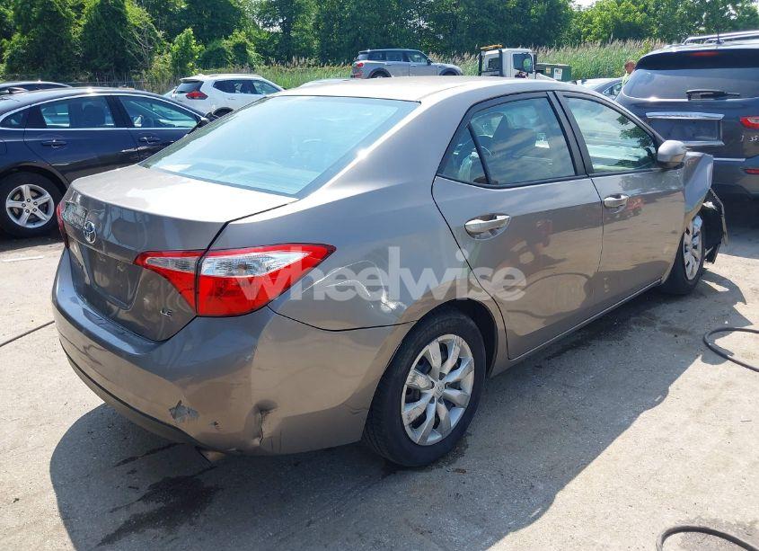 Photo 4 of 2016 Toyota Corolla LE (VIN 2T1BURHEXGC736106)