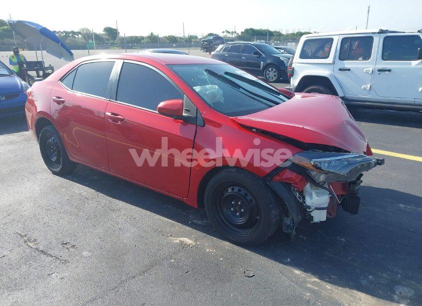 2019 Toyota Corolla LE (VIN 2T1BURHEXKC192487) main photo