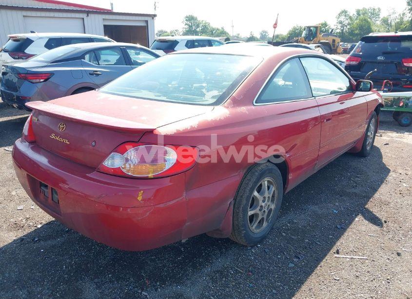 Photo 4 of 2002 Toyota Camry SOLARA SE (VIN 2T1CE22P02C001422)