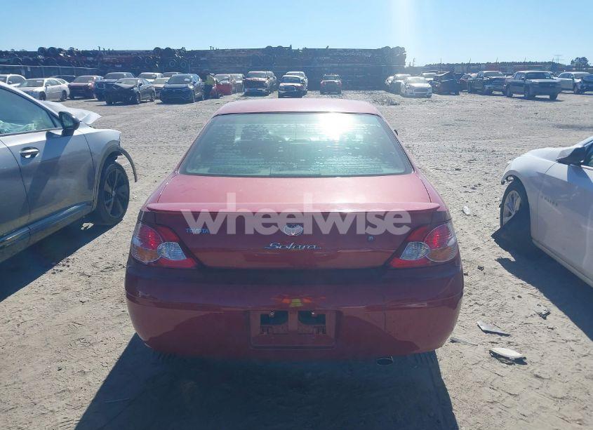 Photo 16 of 2003 Toyota Camry SOLARA SE V6 (VIN 2T1CF22P43C608647)