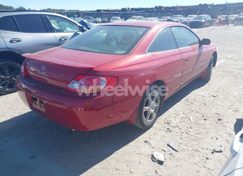 Photo 4 of 2003 Toyota Camry SOLARA SE V6 (VIN 2T1CF22P43C608647)