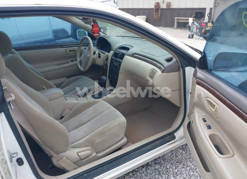 Photo 5 of 2001 Toyota Camry SOLARA SE (VIN 2T1CG22P51C463516)