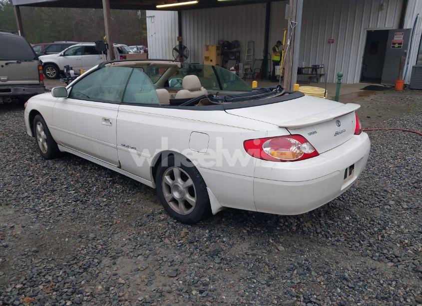 Photo 3 of 2002 Toyota Camry SOLARA SLE V6 (VIN 2T1FF22P12C592449)