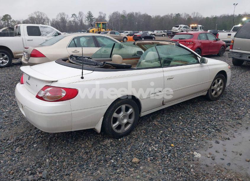 Photo 4 of 2002 Toyota Camry SOLARA SLE V6 (VIN 2T1FF22P12C592449)