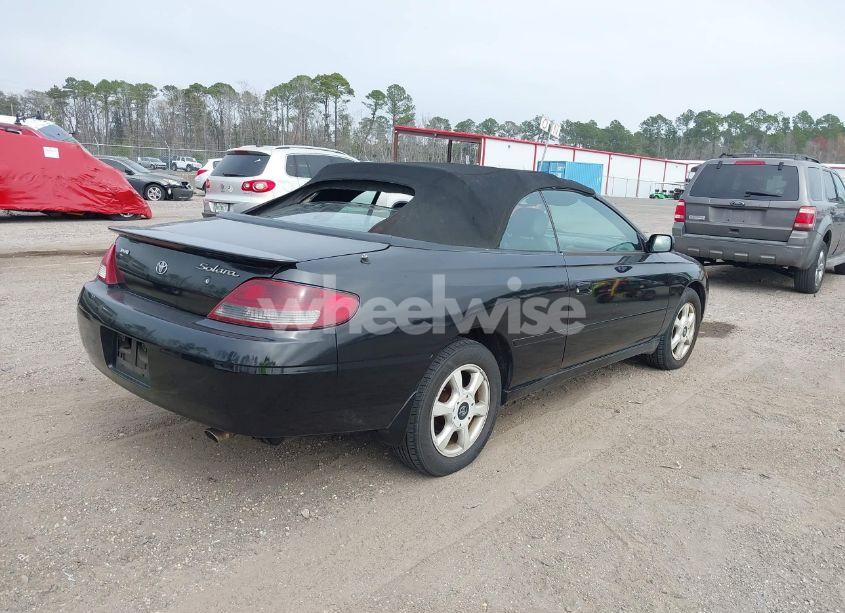 Photo 4 of 2001 Toyota Camry SOLARA SLE V6 (VIN 2T1FF22P21C460654)