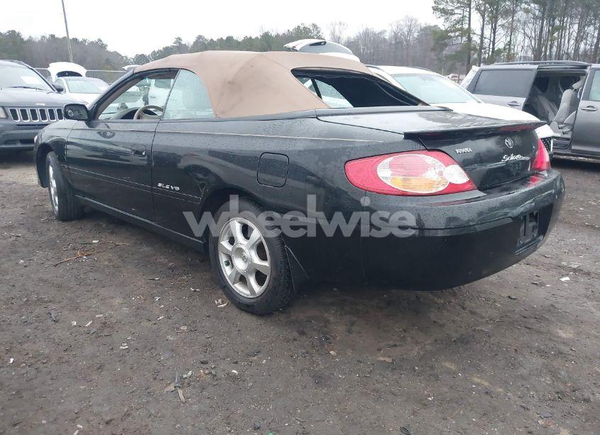 Photo 3 of 2002 Toyota Camry SOLARA SLE V6 (VIN 2T1FF22P22C543955)