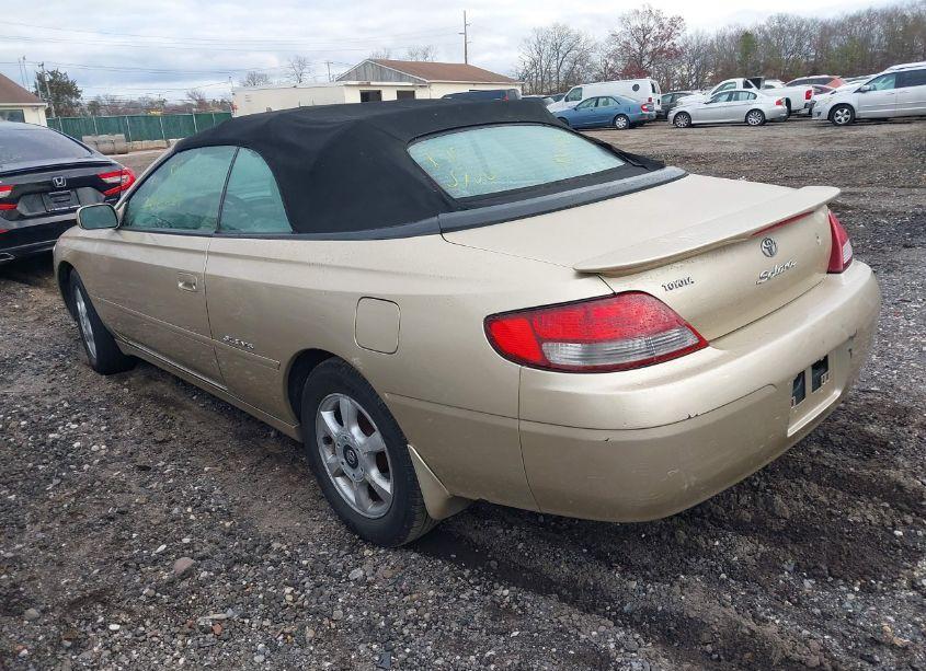 Photo 3 of 2000 Toyota Camry SOLARA SLE V6 (VIN 2T1FF22P2YC386436)