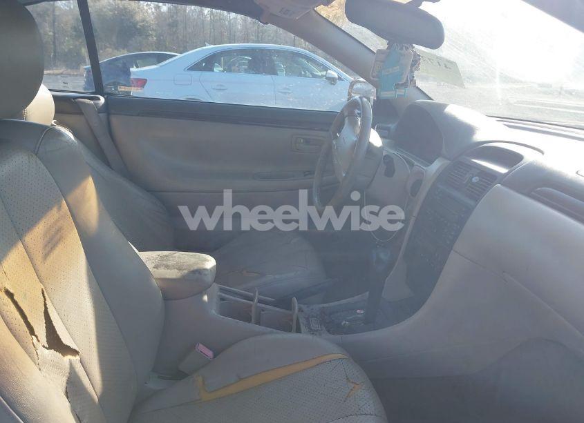 Photo 5 of 2001 Toyota Camry SOLARA SLE V6 (VIN 2T1FF28P11C513660)