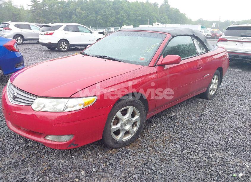 Photo 2 of 2002 Toyota Camry SOLARA SLE V6 (VIN 2T1FF28P22C545339)