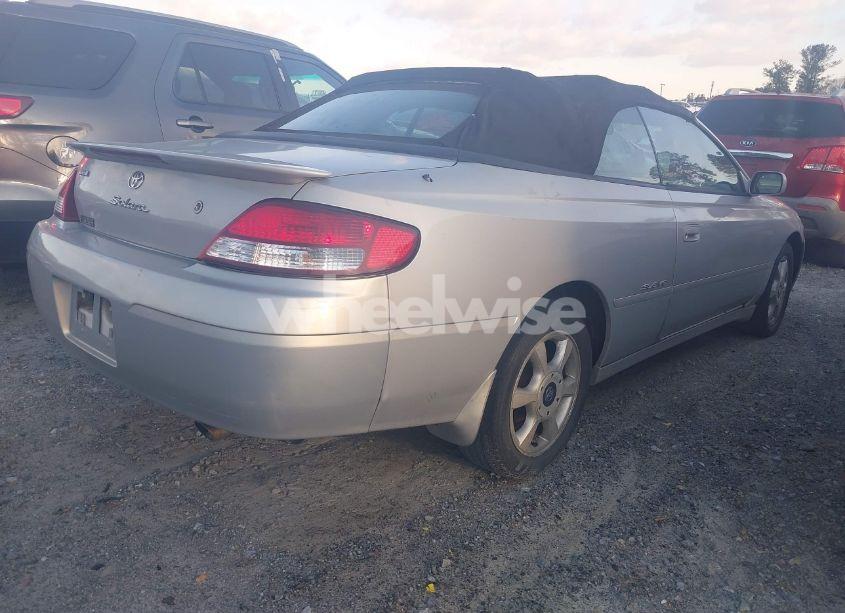 Photo 4 of 2001 Toyota Camry SOLARA SLE V6 (VIN 2T1FF28P51C497558)