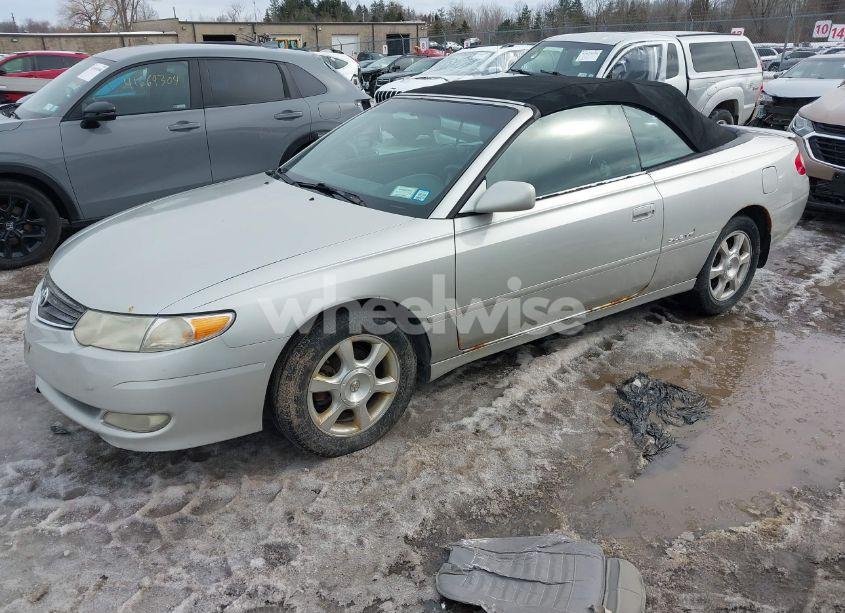 Photo 2 of 2002 Toyota Camry SOLARA SLE V6 (VIN 2T1FF28P62C570597)